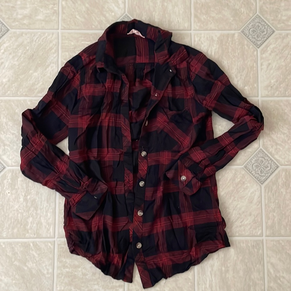 Sim&Sam Plaid Shirt